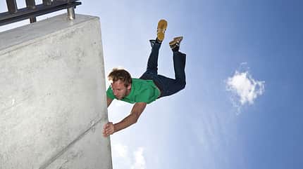 Freerunning verbindet Akrobatik mit Krafttraining Freerunning verbindet Akrobatik mit Krafttraining