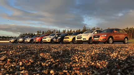 Neun kompakte SUV im Test Neun kompakte SUV im Test