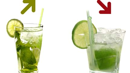 Beim Kalorienduell heißt es lieber Mojito als Caipirinha Beim Kalorienduell heißt es lieber Mojito als Caipirinha