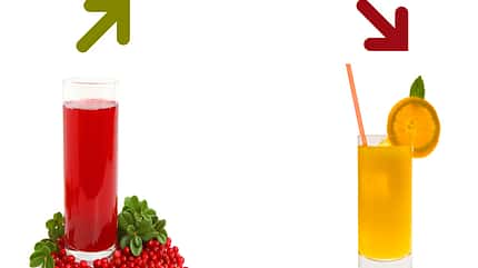 Beim Kalorienduell heißt es lieber Wodka-Cranberry als Screwdriver Beim Kalorienduell heißt es lieber Wodka-Cranberry als Screwdriver