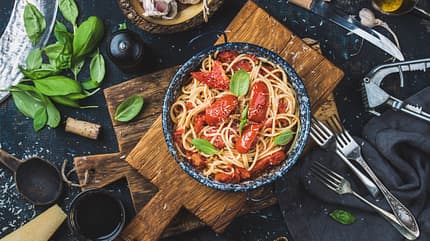 Aufgewärmte Pasta vom Vortrag hat tatsächlich weniger Kalorien als die frisch gekochte Variante