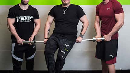 Dominik und seine Trainingsbuddies Dominik und seine Trainingsbuddies