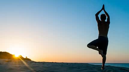 Yoga ist auch bei Männer immer beliebter Yoga ist auch bei Männer immer beliebter