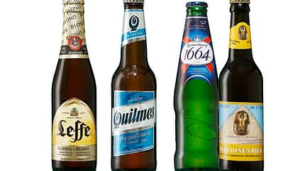 Beliebte Biere aus Belgien, Frankreich, Ägypten und Argentinien Beliebte Biere aus Belgien, Frankreich, Ägypten und Argentinien