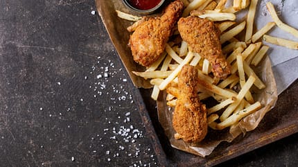 Pommes aus dem Ofen enthalten deutlich weniger Fett Pommes aus dem Ofen enthalten deutlich weniger Fett