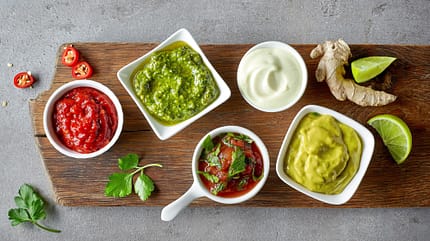 Verzichten Sie auf fertige Dips und bereiten Sie sie selbst zu Verzichten Sie auf fertige Dips und bereiten Sie sie selbst zu