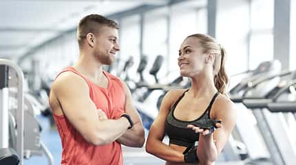 Der Flirt beim Sport ist kompliziert Der Flirt beim Sport ist kompliziert