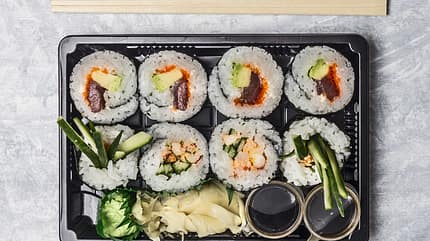 Sushi ist gesund und geht schnell Sushi ist gesund und geht schnell