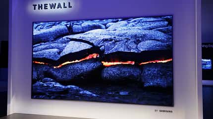 Samsung zeigt "The Wall" auf der CES 2018 Samsung zeigt "The Wall" auf der CES 2018