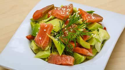 Avocado-Lachs-Salat Avocado-Lachs-Salat