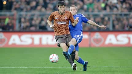 Florian Bruns gibt vollen Einsatz auf dem Spielfeld Florian Bruns gibt vollen Einsatz auf dem Spielfeld