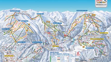 Pistenplan 2014/15: Zillertal Arena Pistenplan 2014/15: Zillertal Arena