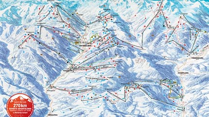 Pistenplan 2015/16: Saalbach Hinterglemm Pistenplan 2015/16: Saalbach Hinterglemm