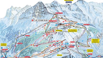 Das Skigebiet Kleine Scheidegg-Männlichen Das Skigebiet Kleine Scheidegg-Männlichen