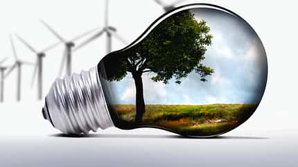 Grüne Energie schützt die Natur Grüne Energie schützt die Natur