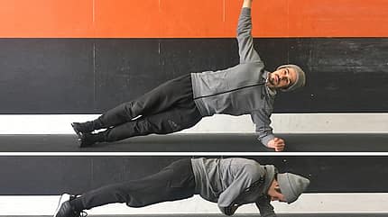 Stabi-Move: Seitstütz mit Drehung Stabi-Move: Seitstütz mit Drehung
