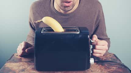 Ein Toaster als Onanie-Helfer? Besser nicht! Ein Toaster als Onanie-Helfer? Besser nicht!