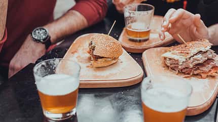 Geschmeckt hat's, aber das schlechte Gewissen naht Geschmeckt hat's, aber das schlechte Gewissen naht