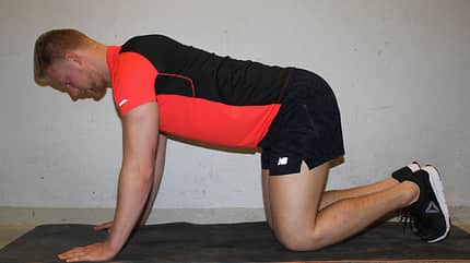 Serratus-Liegestütz Serratus-Liegestütz