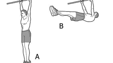 Die beste Übung für einen breiten Rücken: Front Lever Raises Die beste Übung für einen breiten Rücken: Front Lever Raises