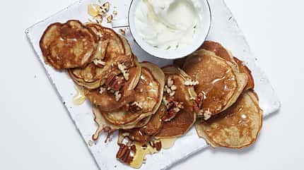 Protein-Pancakes mit Banane Protein-Pancakes mit Banane