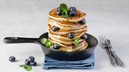 Mit Protein-Pancakes kriegen Sie sie rum! Mit Protein-Pancakes kriegen Sie sie rum!