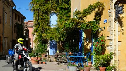 Motorradtour durch die Provence Motorradtour durch die Provence