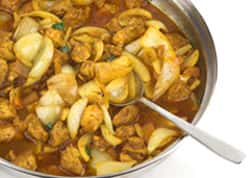 Indisches Curry mit Hühnchen Indisches Curry mit Hühnchen