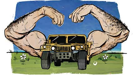 Autos machen Männer zu Kraftmeiern und Rüpeln Autos machen Männer zu Kraftmeiern und Rüpeln