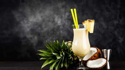 Pina Colada geht auch ohne Alkohol, aber mit viel Protein Pina Colada geht auch ohne Alkohol, aber mit viel Protein