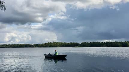 Mit dem Boot auf die Schären Mit dem Boot auf die Schären