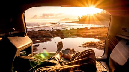 Van with a view ... Wo du morgens aufwachst, bleibt allein dir überlassen Van with a view ... Wo du morgens aufwachst, bleibt allein dir überlassen
