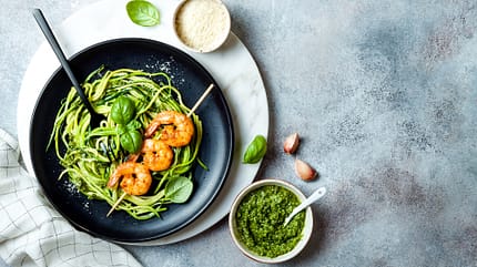Gesunde Zoodles statt Nudeln Gesunde Zoodles statt Nudeln