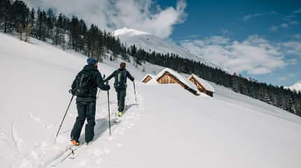 Skitourengehen in Obertauern: der Weg zur Kesselspitze Skitourengehen in Obertauern: der Weg zur Kesselspitze