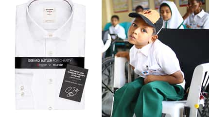Gerard Butler Olymp Bezner Stiftung Bikash Gerard Butler Olymp Bezner Stiftung Bikash