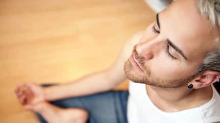 Meditation Meditieren hilft gegen Stress im Home-Office