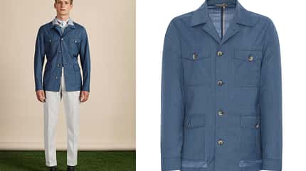 Canali Fieldjacket SS20 Canali Fieldjacket SS20