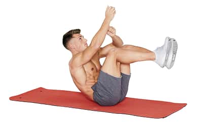 Kletter-Crunches Kletter-Crunches