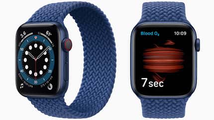 Das wichtigste neue Feature: Die Apple Watch 6 kann den Sauerstoffgehalt im Blut messen Das wichtigste neue Feature: Die Apple Watch 6 kann den Sauerstoffgehalt im Blut messen