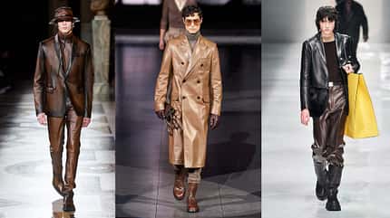 Leder / Designer-Trends FW20 Leder / Designer-Trends FW20