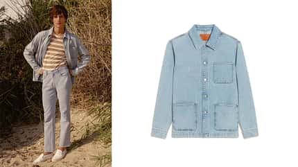Jeans-Overshirt von Sandro Jeans-Overshirt von Sandro