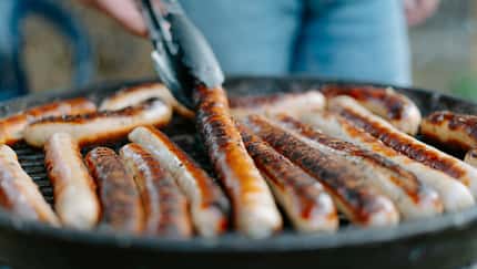 Grillen für Fußballer 