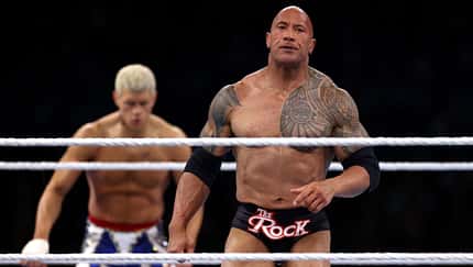 Dwayne Johnson bei WrestleMania
