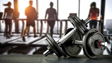 Gym,Interior,And,Free,Space,For,Your,Decoration.