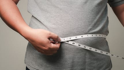 Overweight,Or,Obese,Man,On,White,Background.,Fat,Mens,Body