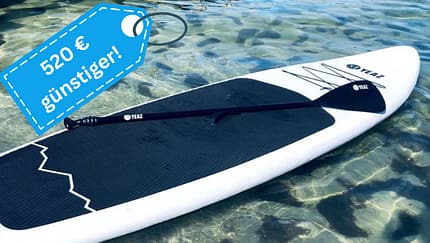 SUP Set 520 Euro günstiger