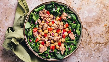 Salatbowl mit Thunfisch