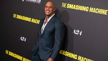 Dwayne Johnson bei der Premiere von The Smaching Machine