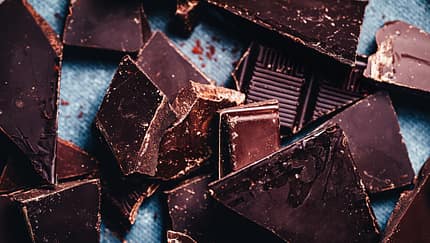 Dunkle Schokolade
