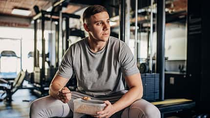 Lunch after training